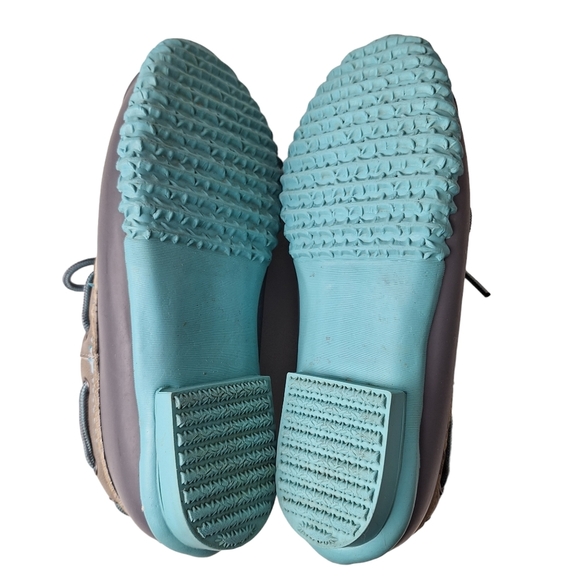 JBU Gwen Size 8 Weather Ready Vegan Rubber Faux‎ Fur Lined Slip-On Rain Shoes - Picture 10 of 11